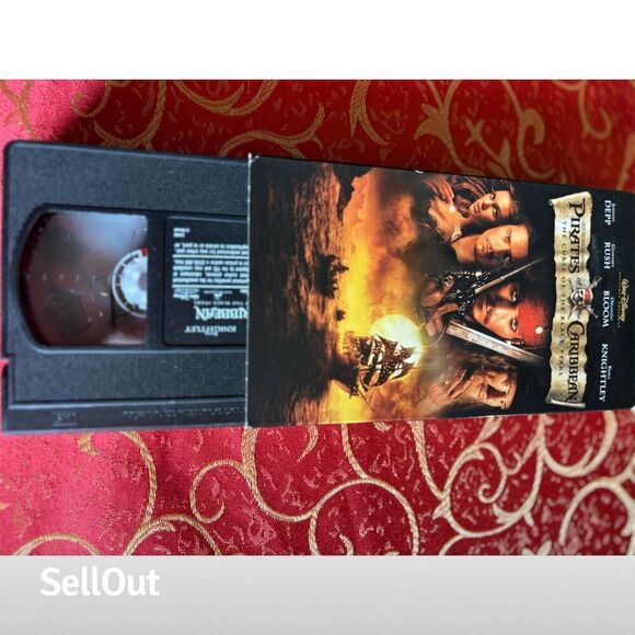 Pirates of the Caribbean: Curse of the Black Pearl VHS 2003 Disney - Picture 2 of 4